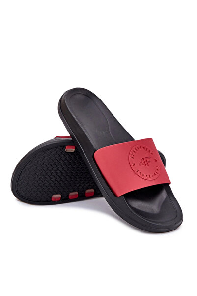 4F Papuci de casă pentru bărbați 4FMM00FFLIM047A-62S Roșii 44
