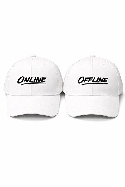 ZERAMİNE Șapcă de cuplu brodată online și offline – Șapcă de baseball unisex,...