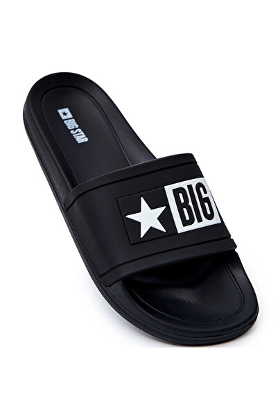 Big Star Shoes Șlapi Big Star Rubber pentru bărbați, negri, DD174699, 40