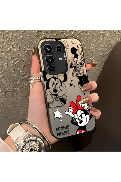 PATTERNOVA Infinix Note 50 Pro Plus Uyumlu Minnie Desenli Kılıf, Darbeye Daya...