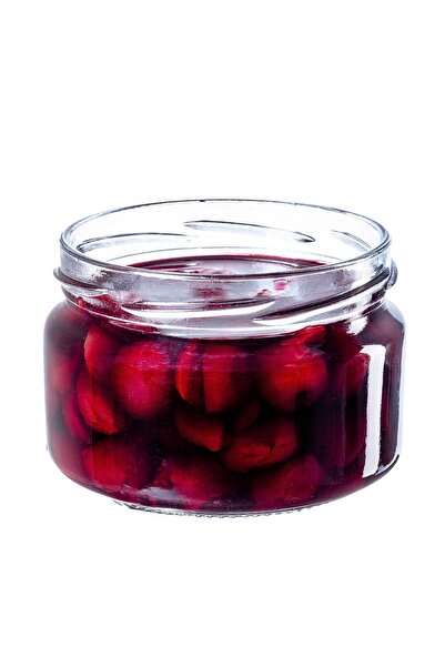 KADAX 10 buc. Borcane 250 ml pentru dulceață, gem, miere, sticlă Fi 82