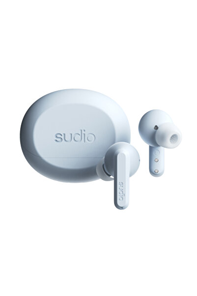 sudio سماعات أذن لاسلكية A3 Pro بتقنية إلغاء الضوضاء النشط ومعيار IPX4، لون أزرق