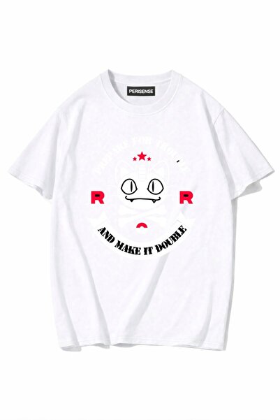 PERISENSE Unisex Femei/Bărbați cu imprimeu bumbac 100% Premium bumbac moale s...