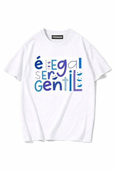 PERISENSE Unisex Femei/Bărbați cu imprimeu bumbac 100% Premium bumbac moale s...