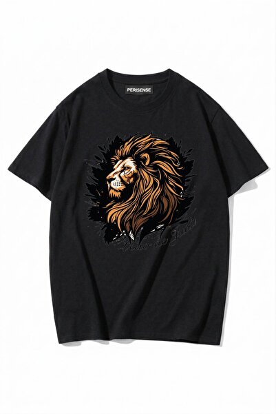 PERISENSE Unisex Γυναικεία/Ανδρικά με τύπωμα 100% Βαμβάκι Premium Χτενισμένα ...