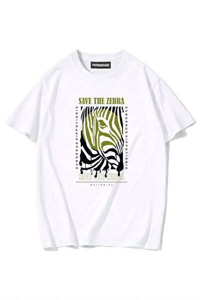 PERISENSE Unisex Γυναικεία/Ανδρικά με τύπωμα 100% Βαμβάκι Premium Χτενισμένα ...