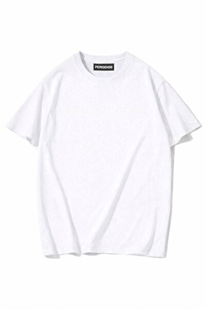 PERISENSE Unisex Γυναικεία/Ανδρικά με τύπωμα 100% Βαμβάκι Premium Χτενισμένα ...