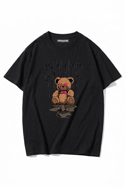 PERISENSE Unisex Γυναικεία/Ανδρικά με τύπωμα 100% Βαμβάκι Premium Χτενισμένα ...