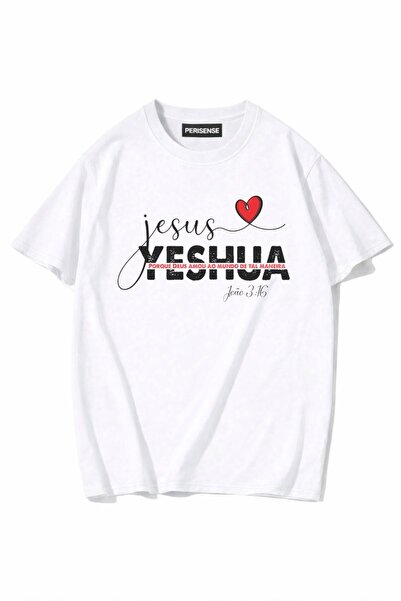 PERISENSE Unisex Γυναικεία/Ανδρικά με τύπωμα 100% Βαμβάκι Premium Χτενισμένα ...