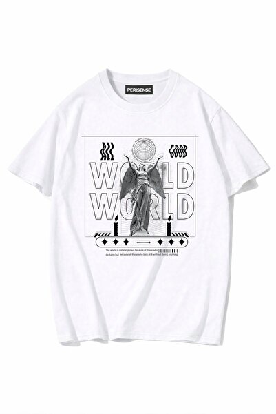 PERISENSE Unisex Femei/Bărbați cu imprimeu bumbac 100% Premium bumbac moale s...