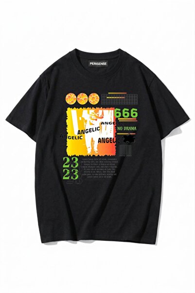 PERISENSE Unisex Femei/Bărbați cu imprimeu bumbac 100% Premium bumbac moale s...