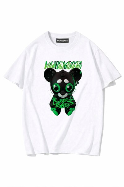 PERISENSE Unisex Γυναικεία/Ανδρικά με τύπωμα 100% Βαμβάκι Premium Χτενισμένα ...