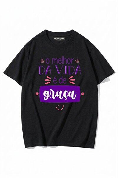 PERISENSE Unisex Femei/Bărbați cu imprimeu bumbac 100% Premium bumbac moale s...