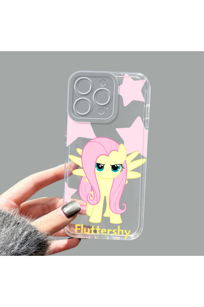 ucuc حافظة من السيليكون الشفاف متوافقة مع هاتف iPhone 15 Pro Max، مزودة بطباع...