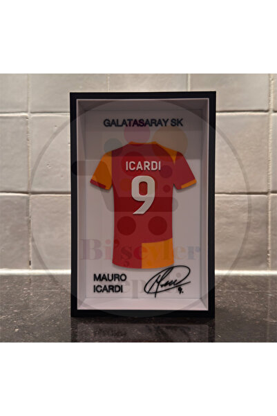 Bi'şeyler Sepeti Mauro IC4RDI - Galatasaray SK - Forma İmzalı Çerçeve Hediyel...