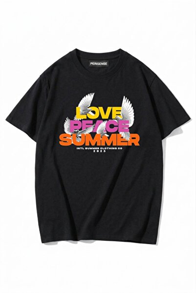 PERISENSE Unisex Γυναικεία/Ανδρικά με τύπωμα 100% Βαμβάκι Premium Χτενισμένα ...