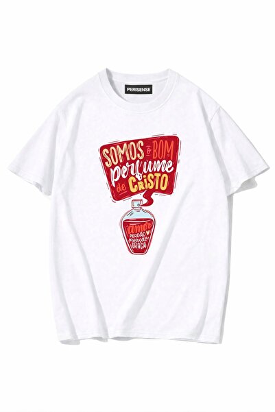 PERISENSE Unisex Γυναικεία/Ανδρικά με τύπωμα 100% Βαμβάκι Premium Χτενισμένα ...