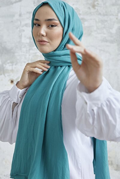 InStyle Şal Hijab Kraş din Bumbac - Mentă