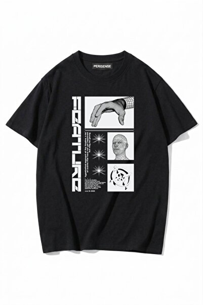 PERISENSE Unisex Γυναικεία/Ανδρικά με τύπωμα 100% Βαμβάκι Premium Χτενισμένα ...