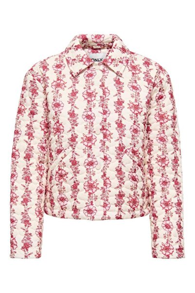 ONLY Onlbiana Quilt Jacket Cc Otw Women's White Coat - 15361117