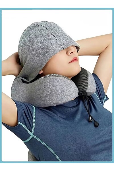 Generic Travel Pillow Memory Foam Neck Pillow Neck & Head Support Pillow Hidd...
