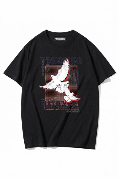 PERISENSE Unisex Γυναικεία/Ανδρικά με τύπωμα 100% Βαμβάκι Premium Χτενισμένα ...