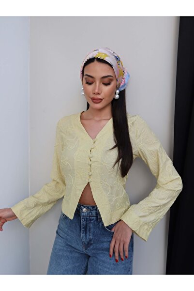 ESRAHELVACI Scallop Patterned Blouse