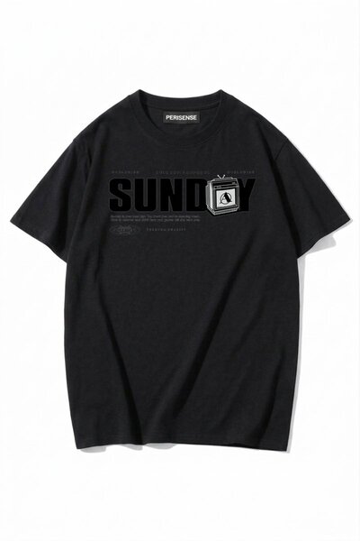 PERISENSE Unisex Γυναικεία/Ανδρικά με τύπωμα 100% Βαμβάκι Premium Χτενισμένα ...