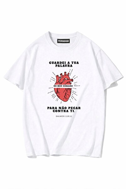 PERISENSE Unisex Γυναικεία/Ανδρικά με τύπωμα 100% Βαμβάκι Premium Χτενισμένα ...