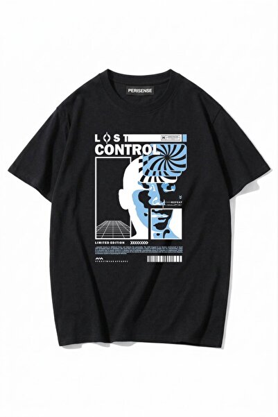 PERISENSE Unisex Γυναικεία/Ανδρικά με τύπωμα 100% Βαμβάκι Premium Χτενισμένα ...