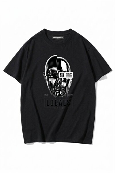 PERISENSE Unisex Γυναικεία/Ανδρικά με τύπωμα 100% Βαμβάκι Premium Χτενισμένα ...