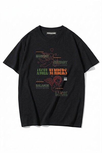 PERISENSE Unisex Femei/Bărbați cu imprimeu bumbac 100% Premium bumbac moale s...