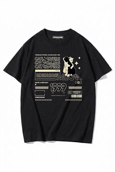 PERISENSE Unisex Femei/Bărbați cu imprimeu bumbac 100% Premium bumbac moale s...