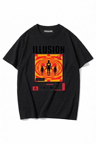 PERISENSE Unisex Γυναικεία/Ανδρικά με τύπωμα 100% Βαμβάκι Premium Χτενισμένα ...