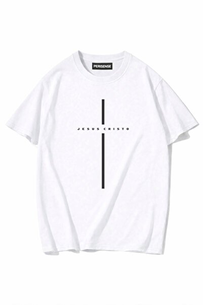 PERISENSE Unisex Γυναικεία/Ανδρικά με τύπωμα 100% Βαμβάκι Premium Χτενισμένα ...