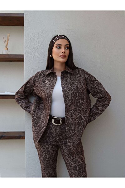 ESRAHELVACI Ethnic Pattern Shirt