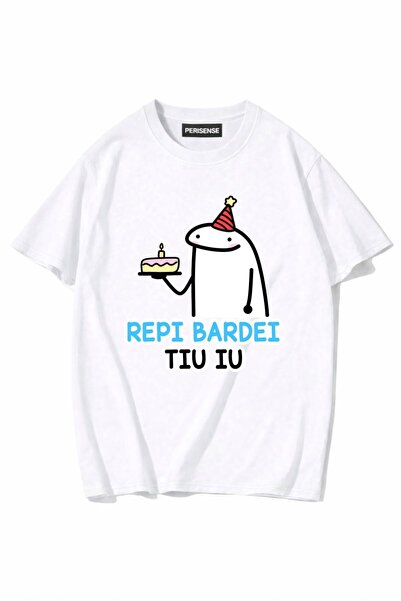 PERISENSE Unisex Γυναικεία/Ανδρικά με τύπωμα 100% Βαμβάκι Premium Χτενισμένα ...