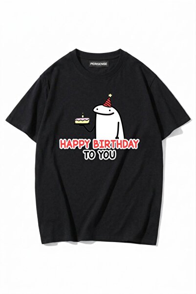 PERISENSE Unisex Γυναικεία/Ανδρικά με τύπωμα 100% Βαμβάκι Premium Χτενισμένα ...