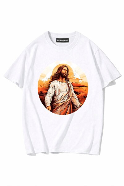 PERISENSE Unisex Γυναικεία/Ανδρικά με τύπωμα 100% Βαμβάκι Premium Χτενισμένα ...