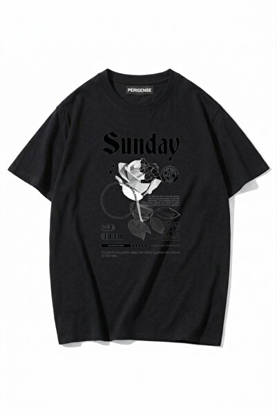 PERISENSE Unisex Γυναικεία/Ανδρικά με τύπωμα 100% Βαμβάκι Premium Χτενισμένα ...