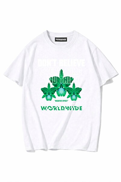 PERISENSE Unisex Femei/Bărbați cu imprimeu bumbac 100% Premium bumbac moale s...