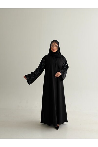 MedrasAbaya Linen with Linen , rose sleeves