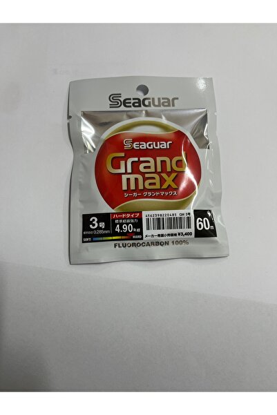 seaguar Grandmax Hard 100/100 0.285MM Flora Carbon Misina 60 Mt
