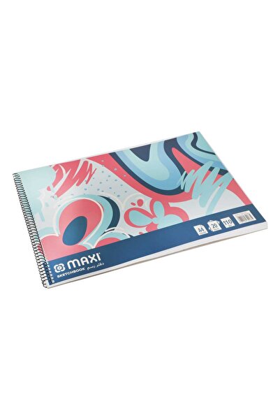 MAXİ A4 Size Sketchbook, 110 GSM, 20 Sheets, White