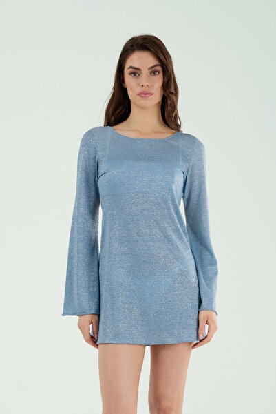 Louren P25197 Backless Mini Dress