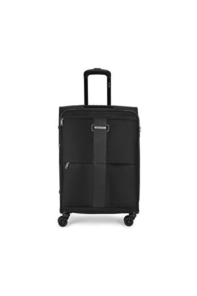 Carlton New Burry Plus 4 Wheel Soft Trolley 66 cm, Black