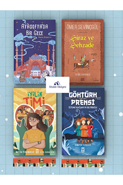 Genç Timaş 5.6. SINIF- Ayasofyada Bir Gece, Şiraz ve Şehzade, İyilik Timi, Gö...