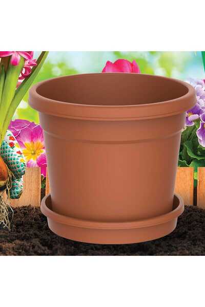 Cosmoplast Flower Pot 10inch Assorted Colors