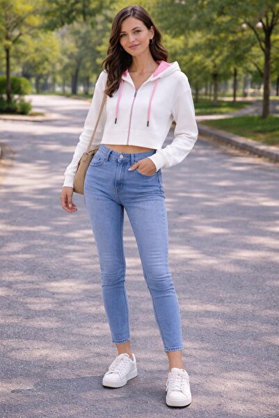 ALEXANDERGARDI Hooded CROP Cardigan