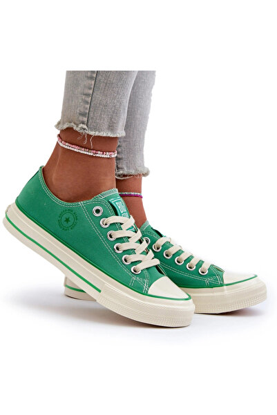 Big Star Shoes Sneakerși pentru femei Big Star NN274240 Verde 41